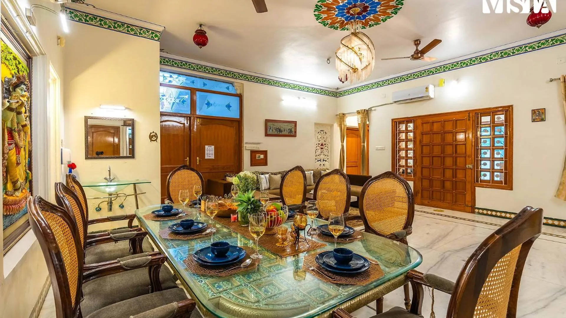 Udaikot By Stayvista: Heritage Hill-View Villa with Terrace & Games Udaipur
